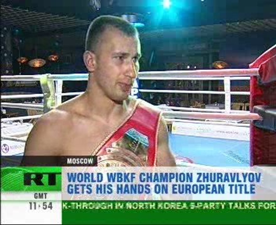 Ukrainian fights his way to European Kickboxing crown