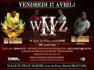 ADC EVENTS Dj Stans & Dj Awax Show 17 Avril Stans Kudur !!