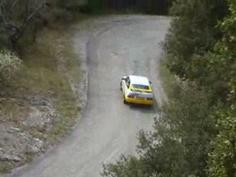 Rallye de venasque 2009 samedi sierra cosworth n°17 serre