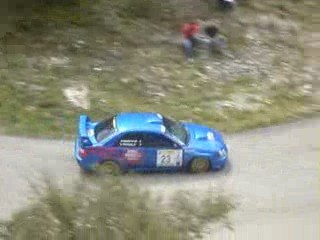 Rallye  venasque 2009 samedi subaru sti  n°23 frondas,