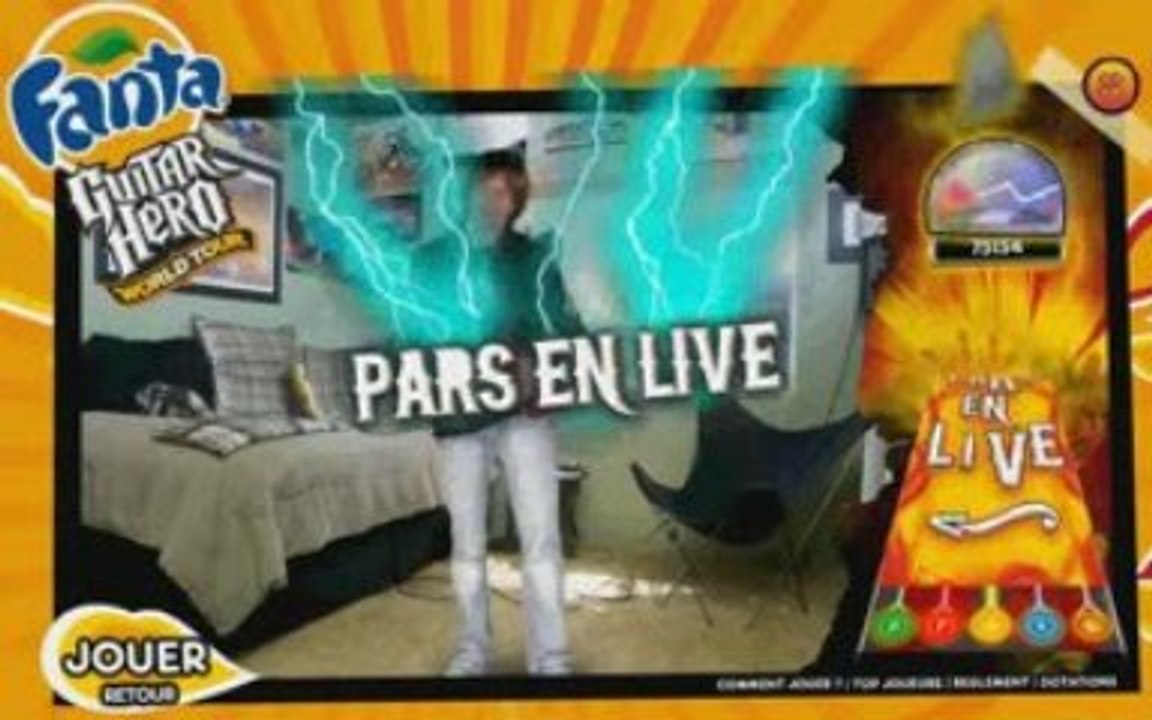 Fanta Guitar Hero Wolrd Tour Doudou Guitare 105256 points