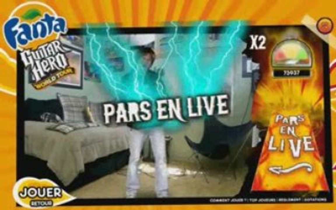 Fanta Guitar Hero Wolrd Tour Roxx Guitare 157228 points