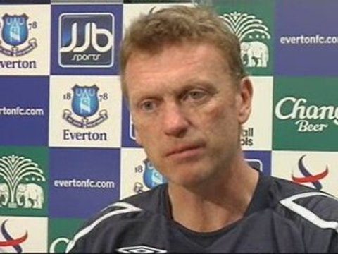 David Moyes delighted with Everton's progress