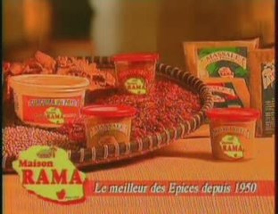 La Réunion pub épices maison Rama 2004 - Vidéo Dailymotion