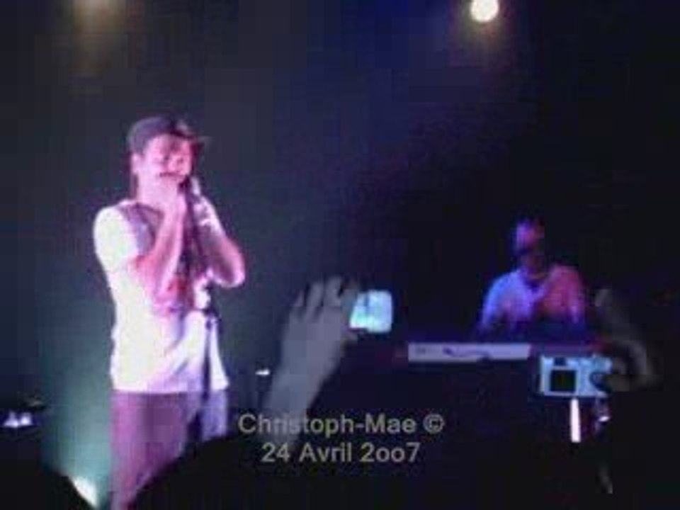 Christophe maé -  24 avril 2007 - forges les eaux