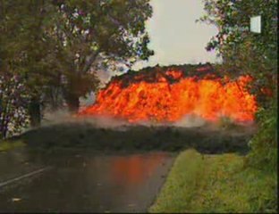 Réunion St Philippe éruption volcan 2007 Tremblet