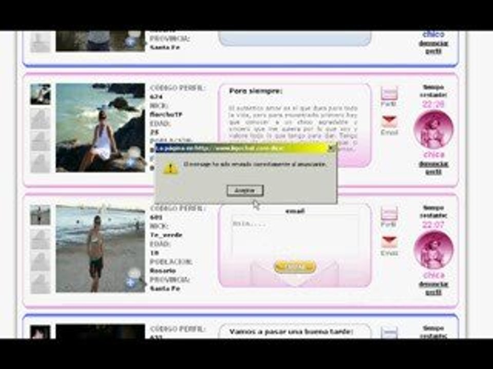 Chat con chicos y chicas