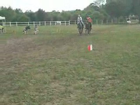 Moi et Naouti arrivée Uzès 2009