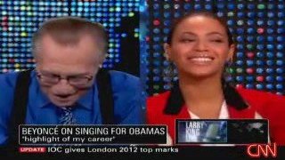 Beyonce on Larry King Live -part 1 of 2