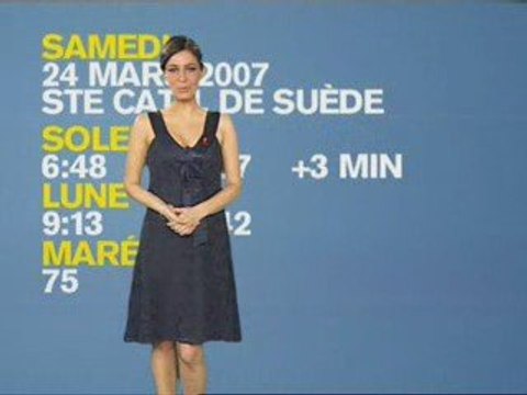 2007 03 23 CANDICE NECHITCH M6 METEO SOIR by vuesalatele