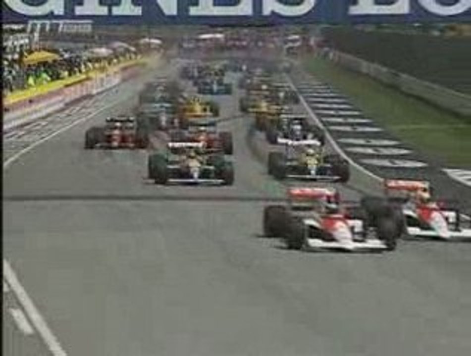 F1 1990 Imola GP Start