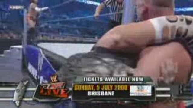 CM Punk & Jeff Hardy vs Kane & Matt Hardy 24.4.09