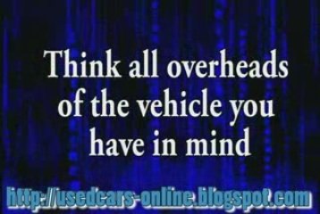 Things to Consider before Buying Used Car