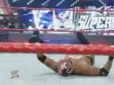 Rey Mysterio & CM Punk vs Big Show & Kane 23.4.09