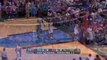NBA Dwight Howard blocks Andre Miller's shot into the stands