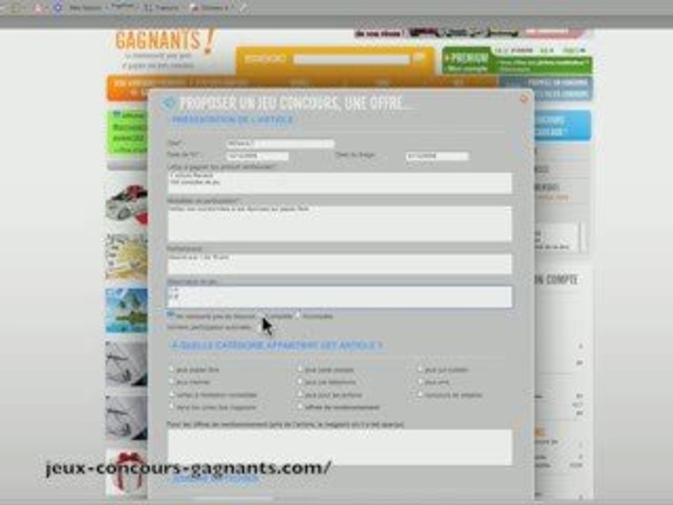 proposez un jeux sur jeux-concours-gagnants.com