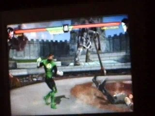Mortal Kombat VS DC- Kano VS Green Lantern