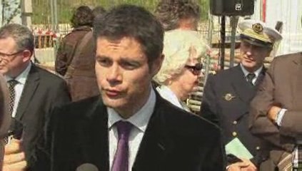 Visite de Laurent Wauquiez à Caen le 23 avril 2009