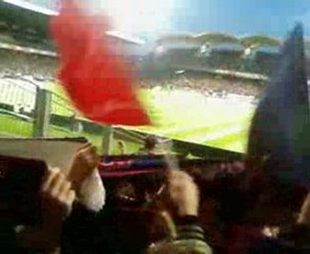 Lyon psg 2008-2009 parcage paris ville lumière