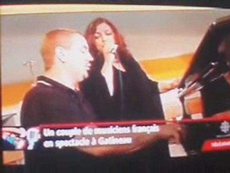 Sarah Eddy et JB Mersiol sur Radio TV Canada