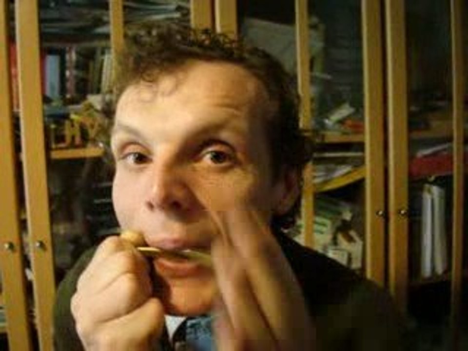 Leif COSTANTINI joue de la guimbarde vietnamienne