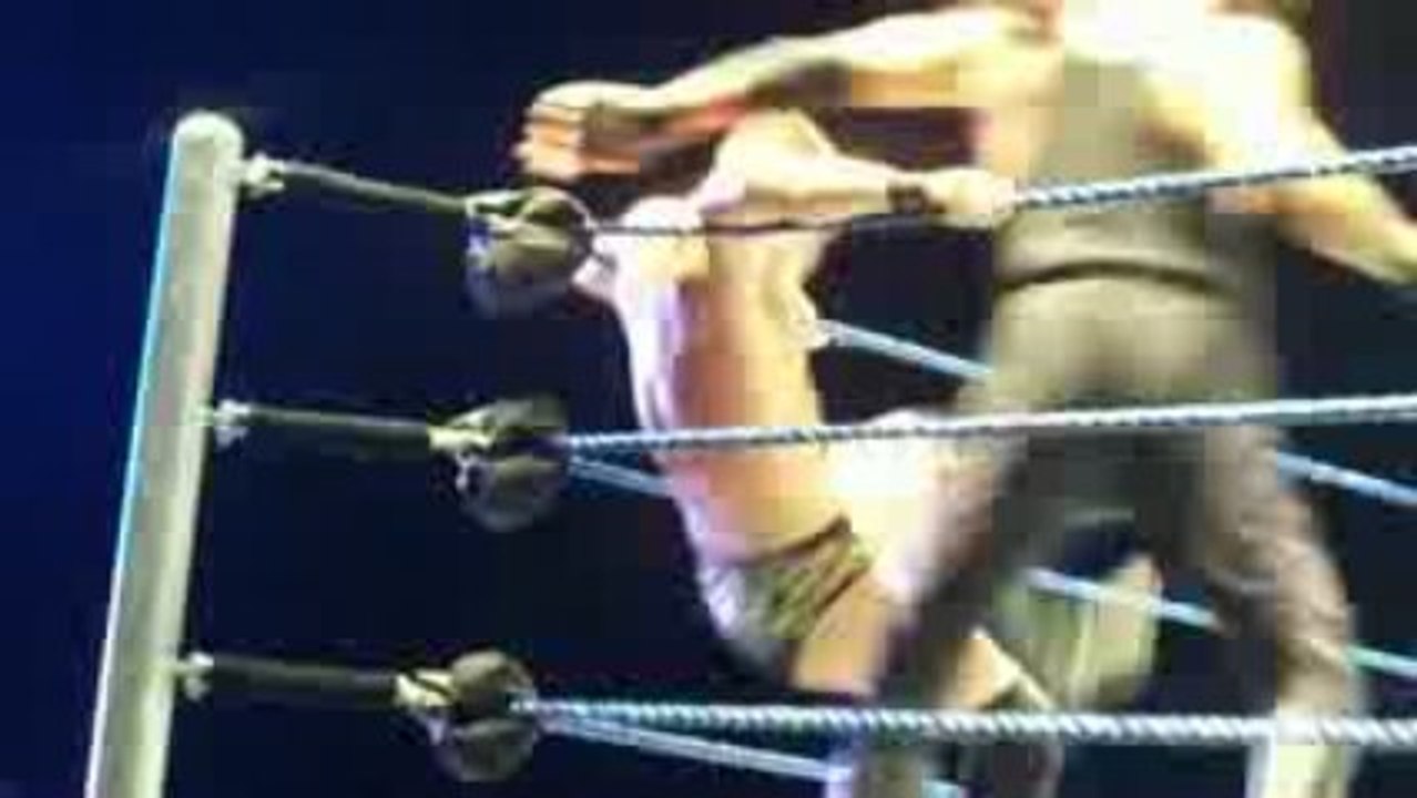 wwe smackdow à Geneve HHH et undertaker vs the legacy