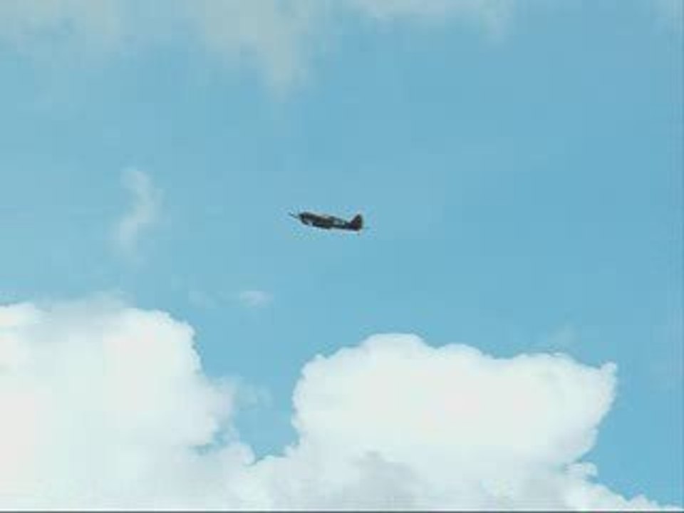 Françis vol2- 1er vol du CURTISS_P40