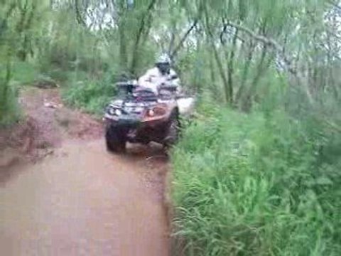 petit bourbier en quad