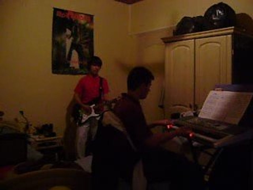 Imagine John lenon Piano guitare