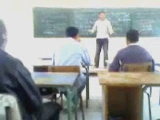 Le prof pète un câble