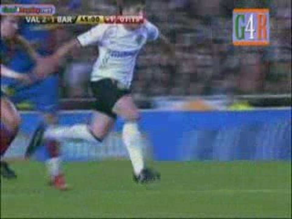 VALENCE 2-1 FC BARCELONE PABLO HERNANDEZ