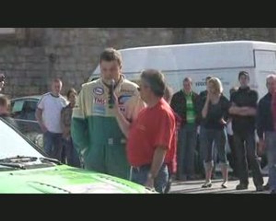 RALLYE DES ARDENNES 2009 PROMO à la fin du RALLYE DE VERVINS