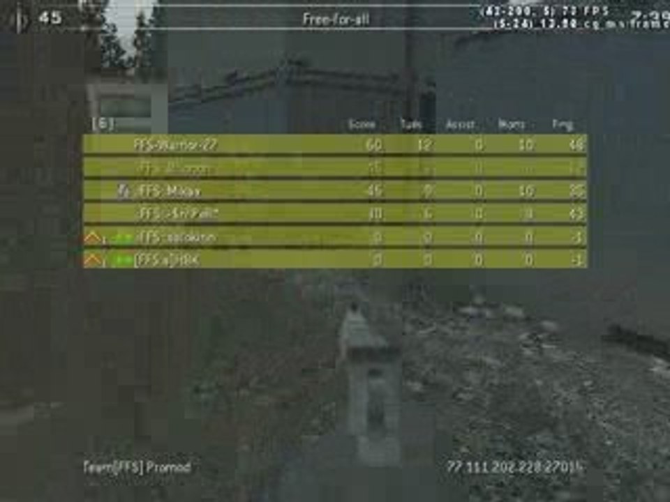 Team [FFS]Cod 4 Cut Only sur Shipment