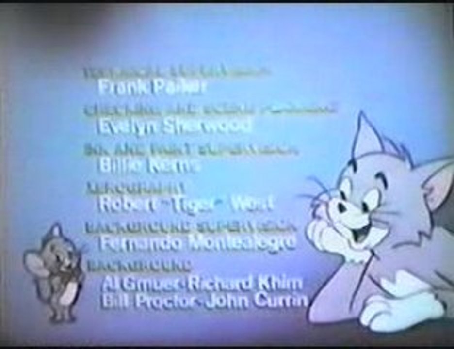 1975 Tom & Jerry Show syndicated end credits video Dailymotion