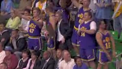 NBA Jazz Kickin' It Old School