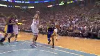 NBA Kobe Bryant collects two of his 13 first quarter points