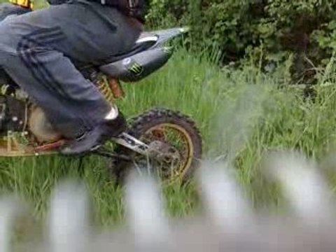 burn en dirt bike