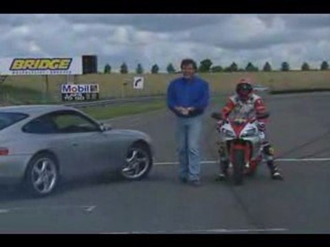 Porsche 911 vs Yamaha R1