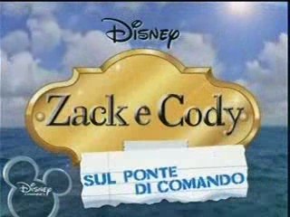 zack e cody sul ponte di comando=Maddie a bordo