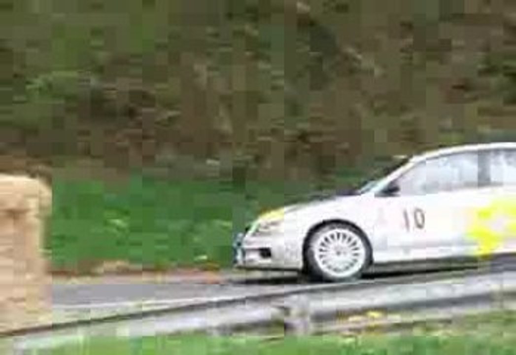 rallye 2009 conde sur noireau lancer evo