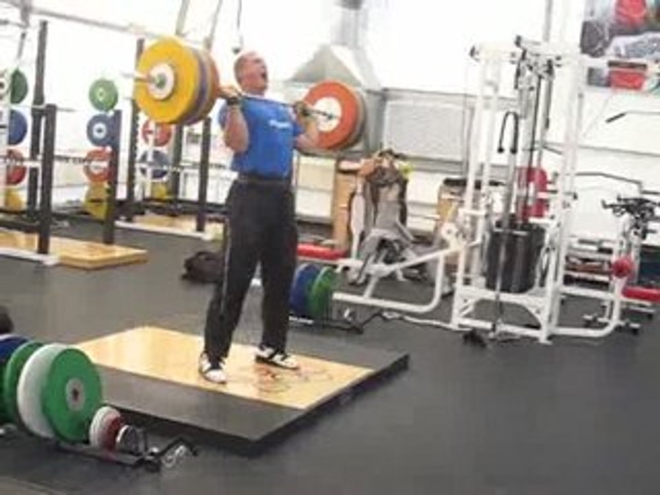 Athlé Gerd Kanter Muscu Epaulé Haltéro 180kg