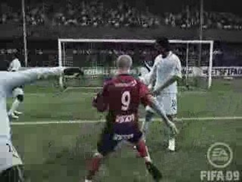 But sur corner d'une reprise de volée( vue du joueur)