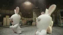 LES LAPINS CRETINS TEST DU GRAND SCENIC TEST 07