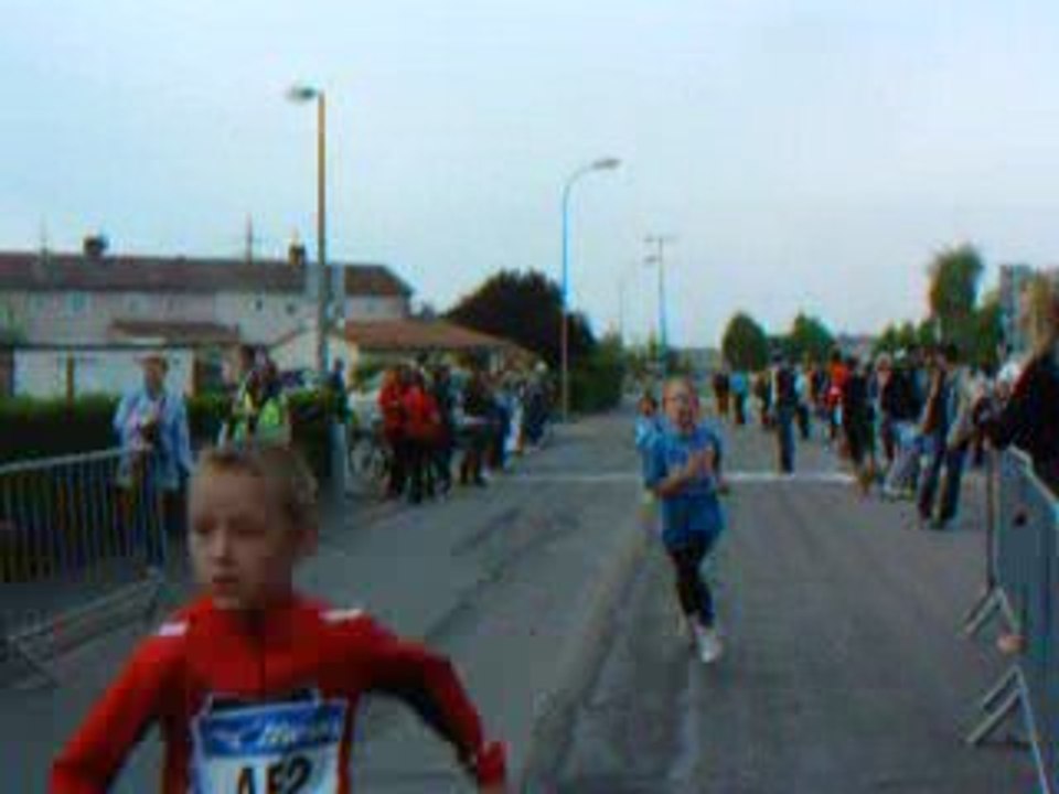 arrivée de la course éveil/poussin