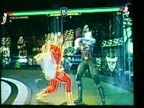 Mortal Kombat VS DC- Captain Marvel VS Jax
