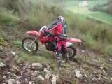 Rando Enduro Le Chillou - Montee infernale