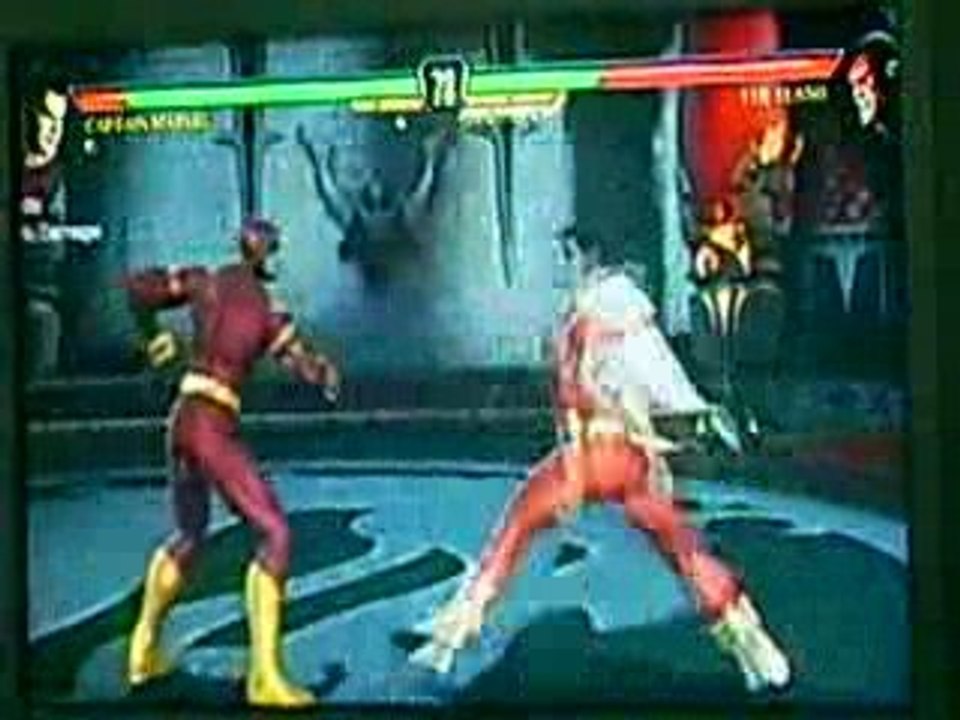 Mortal Kombat VS DC- Captain Marvel VS The Flash
