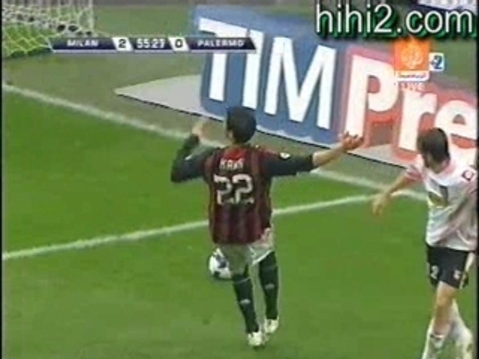 Kaka LE 3 éme but pourmilan-26-4-09-