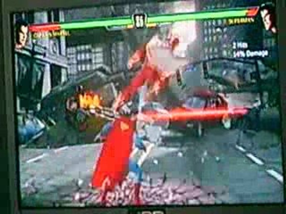 Mortal Kombat VS DC- Captain Marvel VS Superman