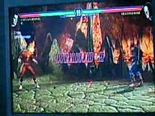 Mortal Kombat VS DC- Captain Marvel VS Deathstroke